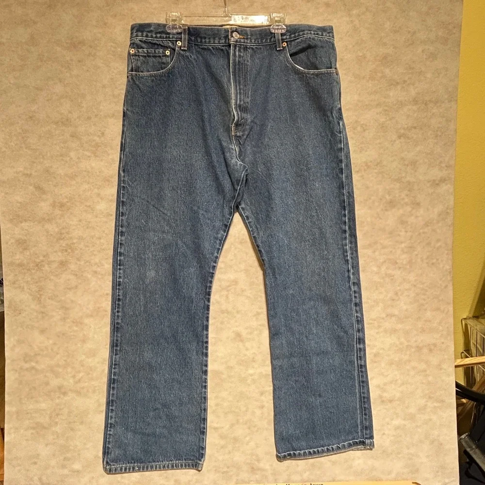 Levis‎ 517 Mens Bootcut Jeans Medium Wash Denim W42 L34 0506